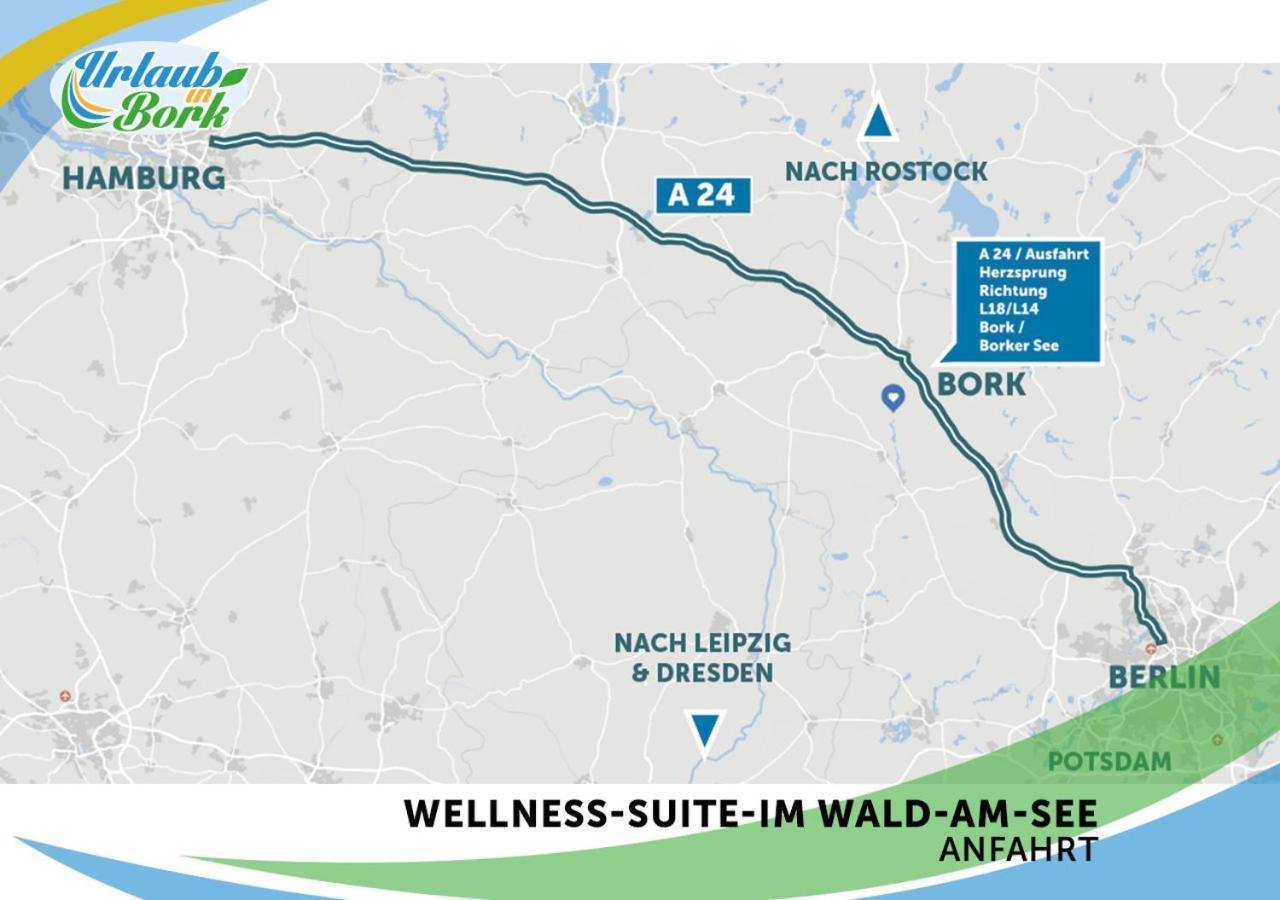 Wellness-Suite-Im-Wald-Am-See Kyritz Eksteriør billede