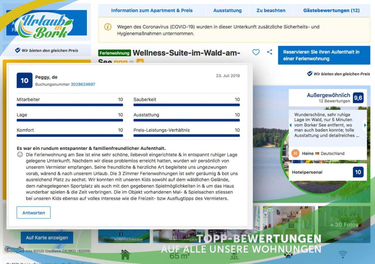 Wellness-Suite-Im-Wald-Am-See Kyritz Eksteriør billede